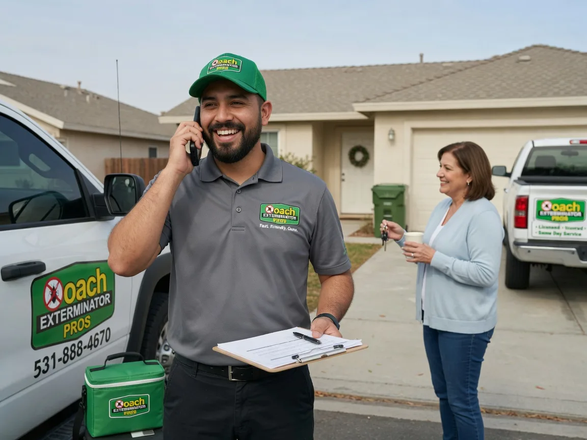 Pest Control Roach Exterminator Oregonia, OH FAQs